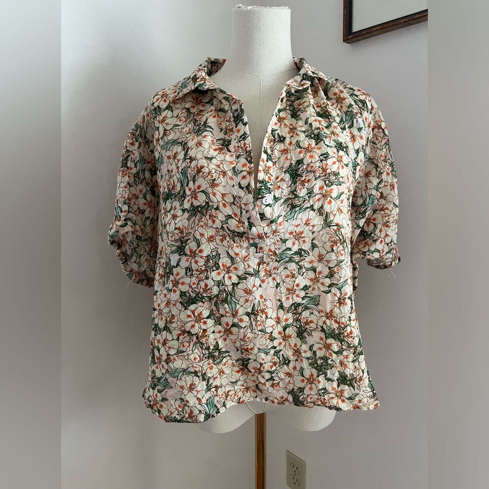 Kromer linen blouse
